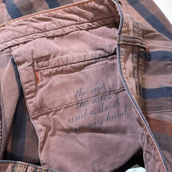 Tommy Bahama Men's 40 x 13 Striped Casual Shorts Long Weekend Beach Vacation - Picture 9 of 9